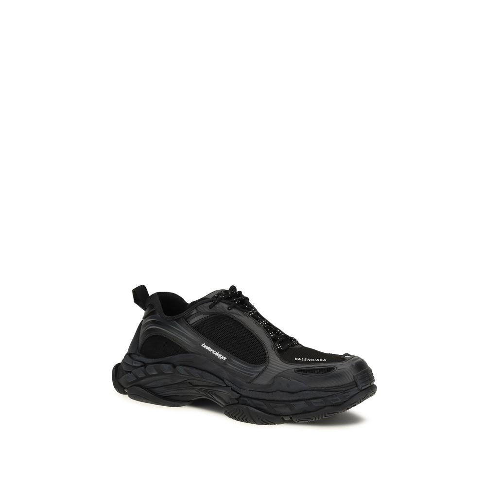 Balenciaga Black Polyester Athletic Sneakers | Regal Royce