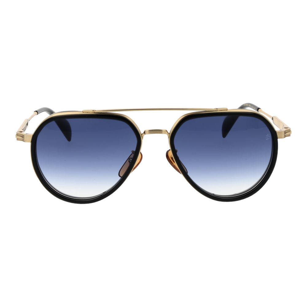 David Beckham Black Metal Sunglasses | Regal Royce