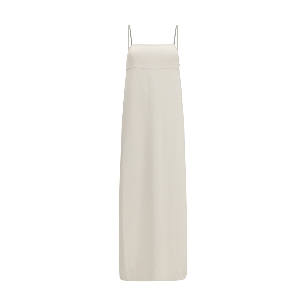 Brunello Cucinelli White Acetate Casual Dress | Regal Royce
