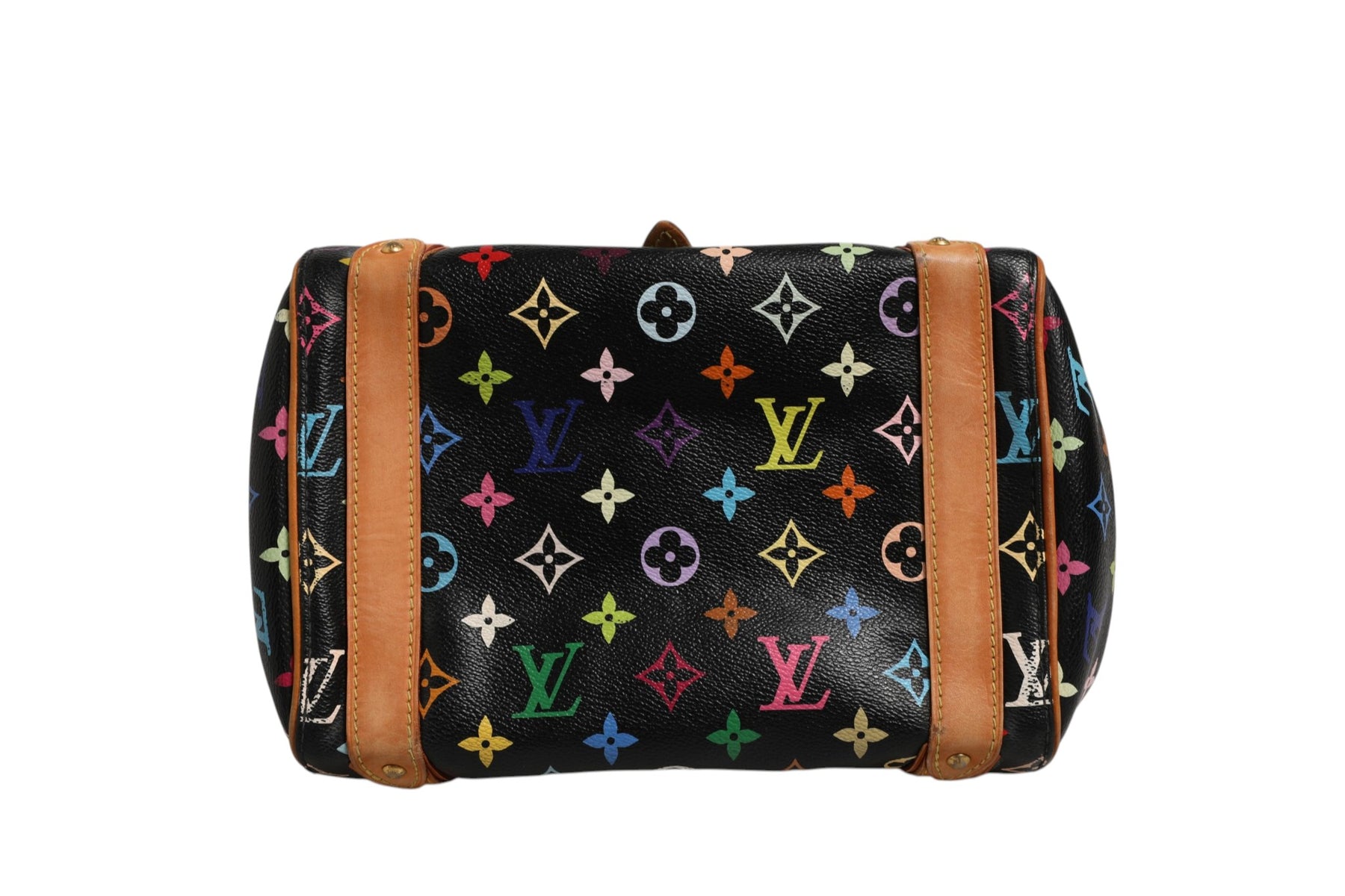 Louis Vuitton Black Monogram Multicolor Canvas Priscilla Handbag | Regal Royce