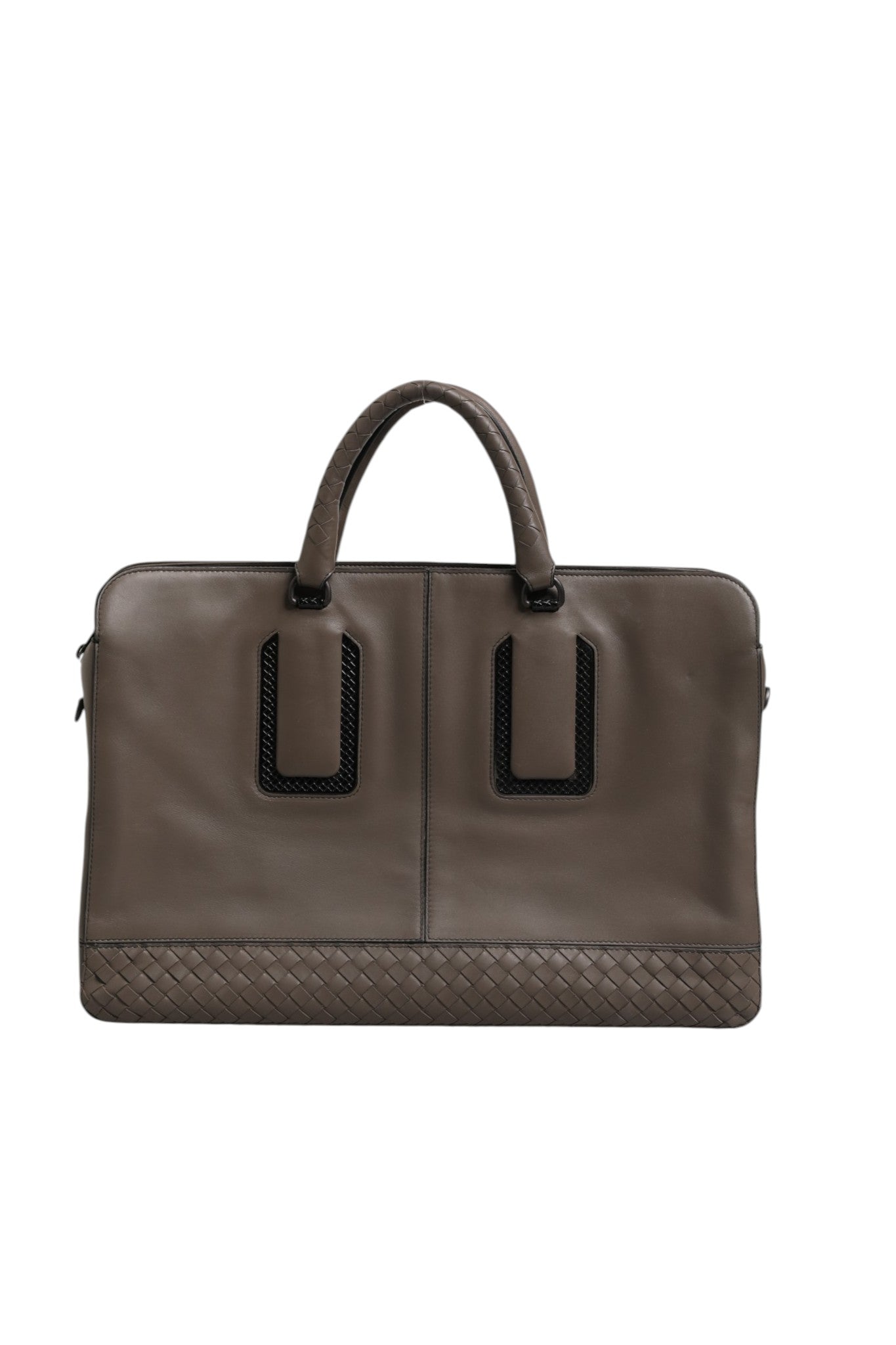 Bottega Veneta Getaway Intrecciato Leather Briefcase | Regal Royce