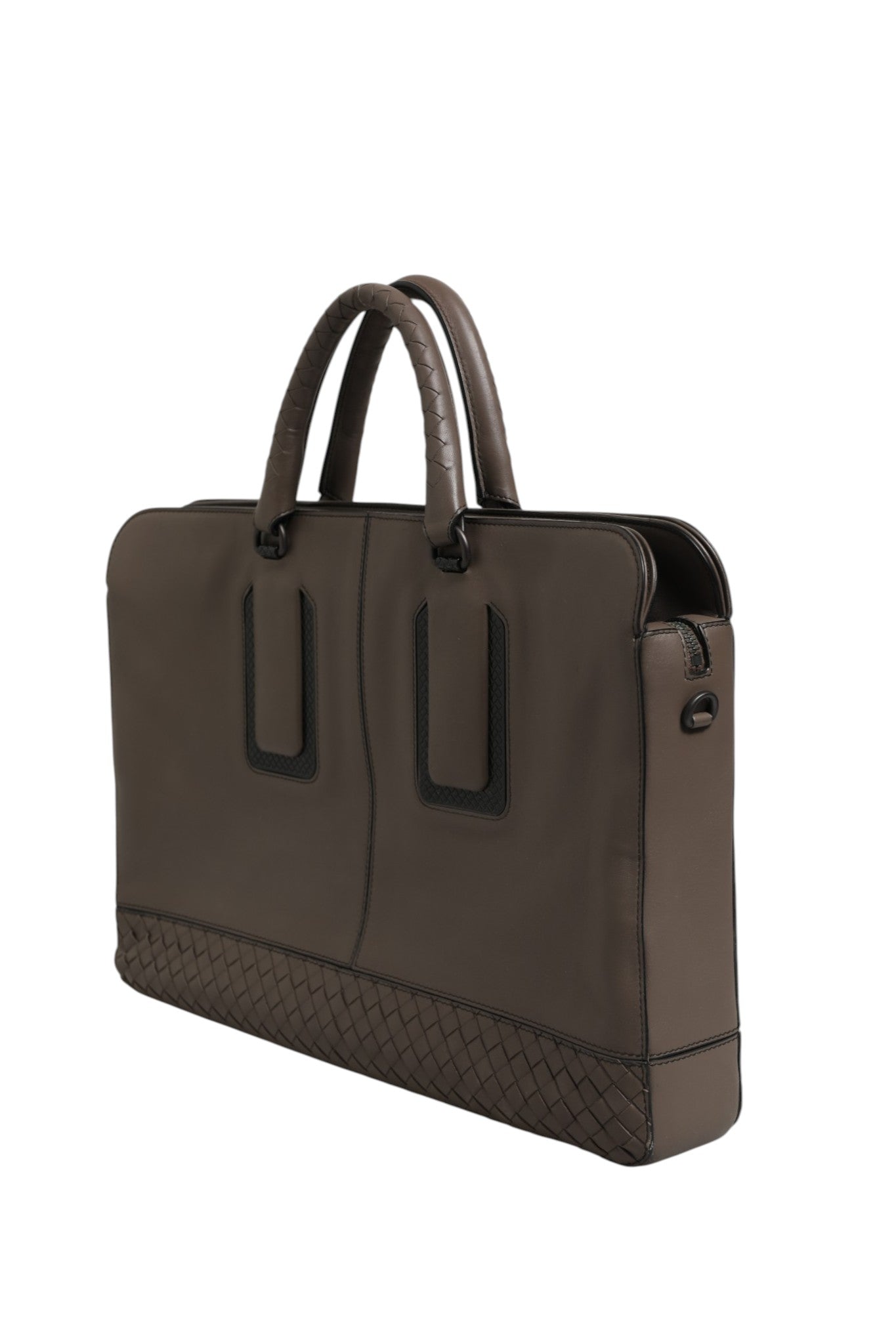 Bottega Veneta Getaway Intrecciato Leather Briefcase | Regal Royce