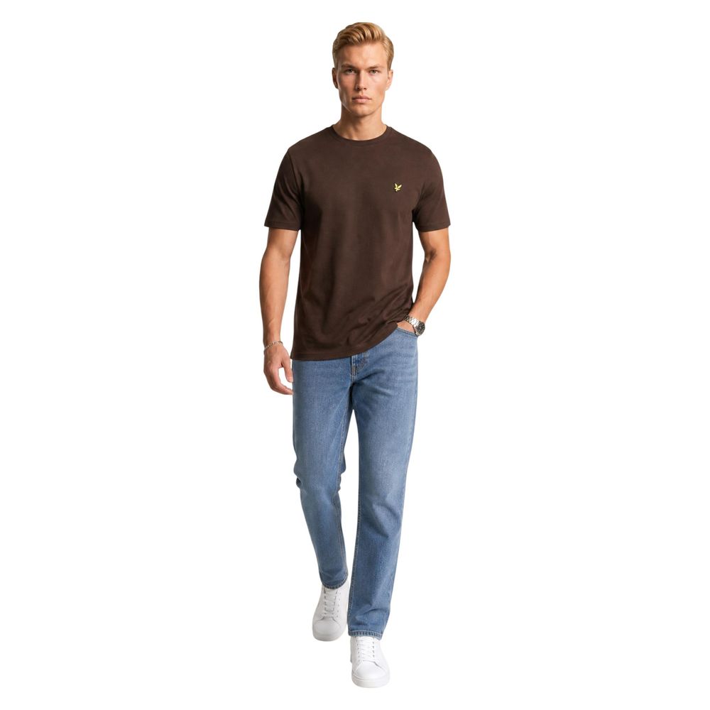 Lyle & Scott Brown Cotton T-Shirt | Regal Royce
