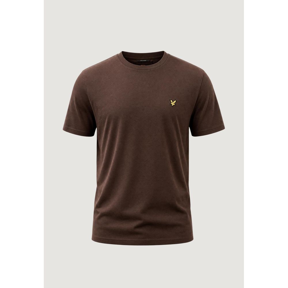 Lyle & Scott Brown Cotton T-Shirt | Regal Royce