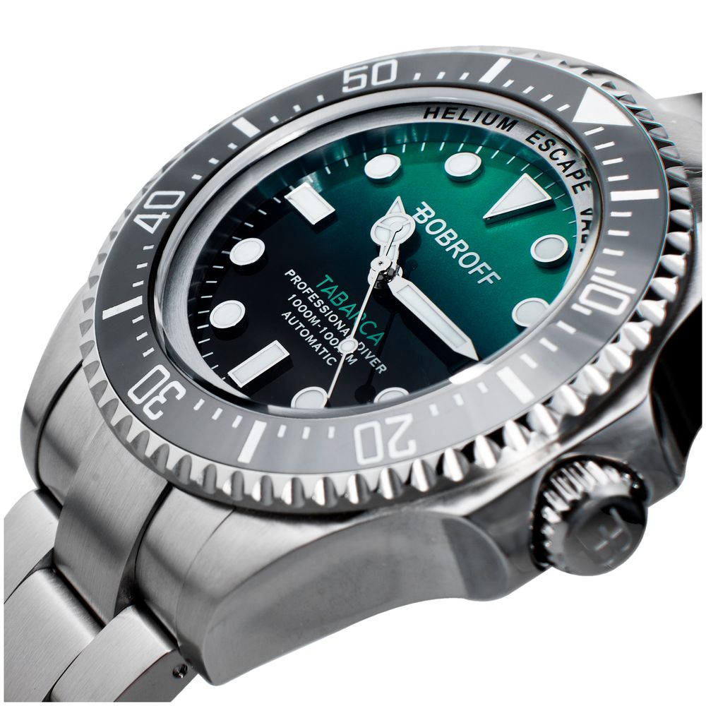 Bobroff Silver Stainless Steel Sport Watch | Regal Royce