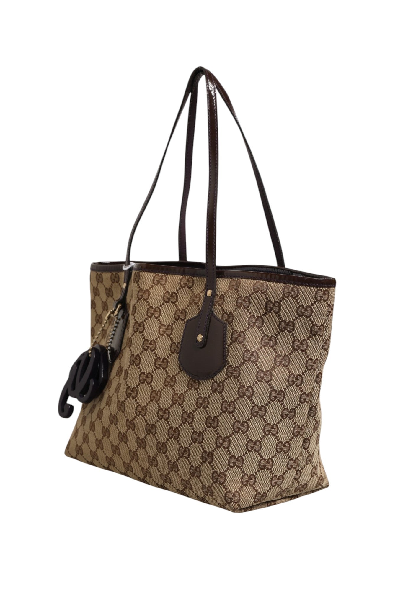 Gucci Beige Canvas Medium Jolie Charm Tote Bag | Regal Royce