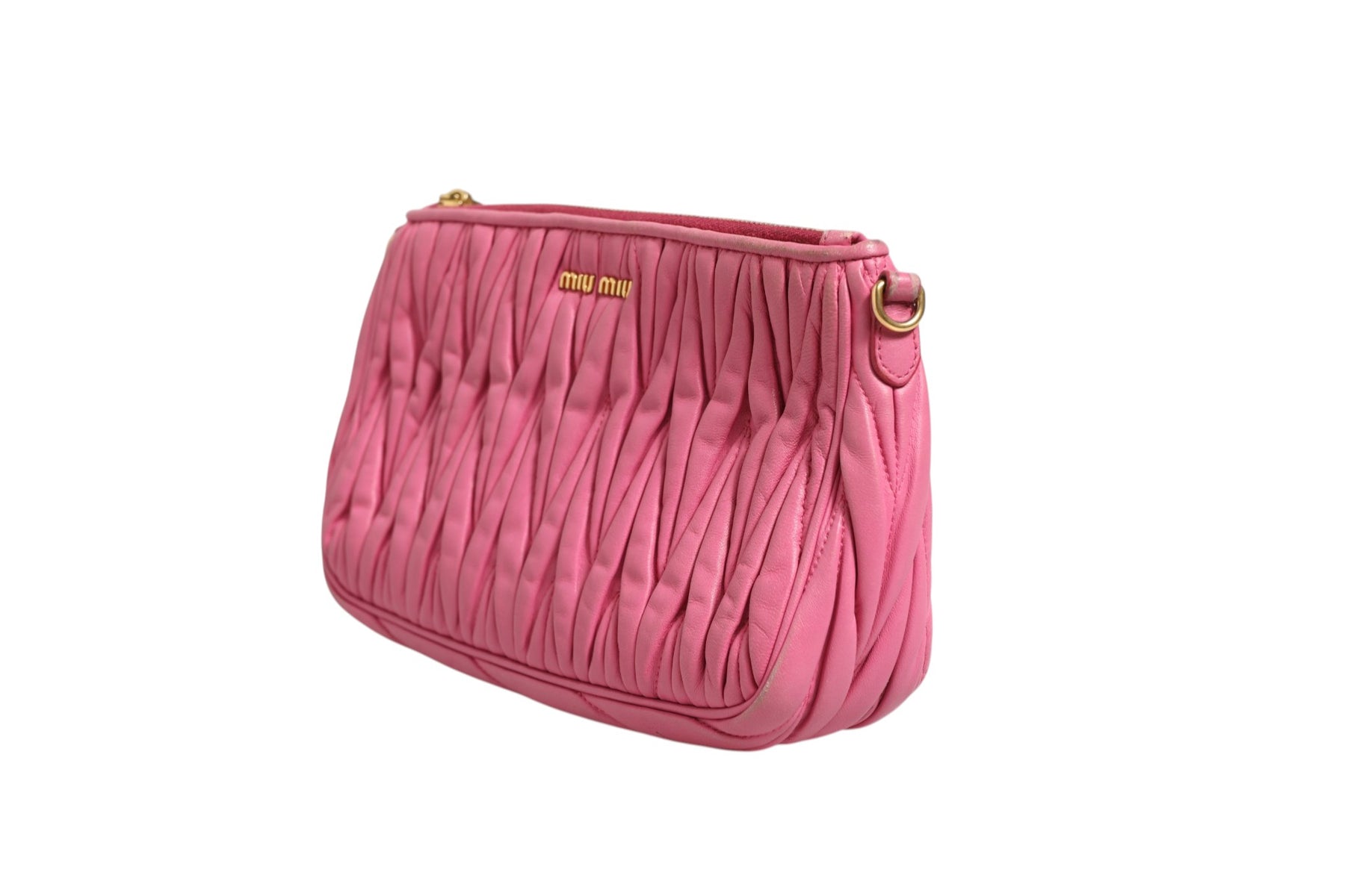 Miu Miu Matelassé Leather Shoulder Bag | Regal Royce