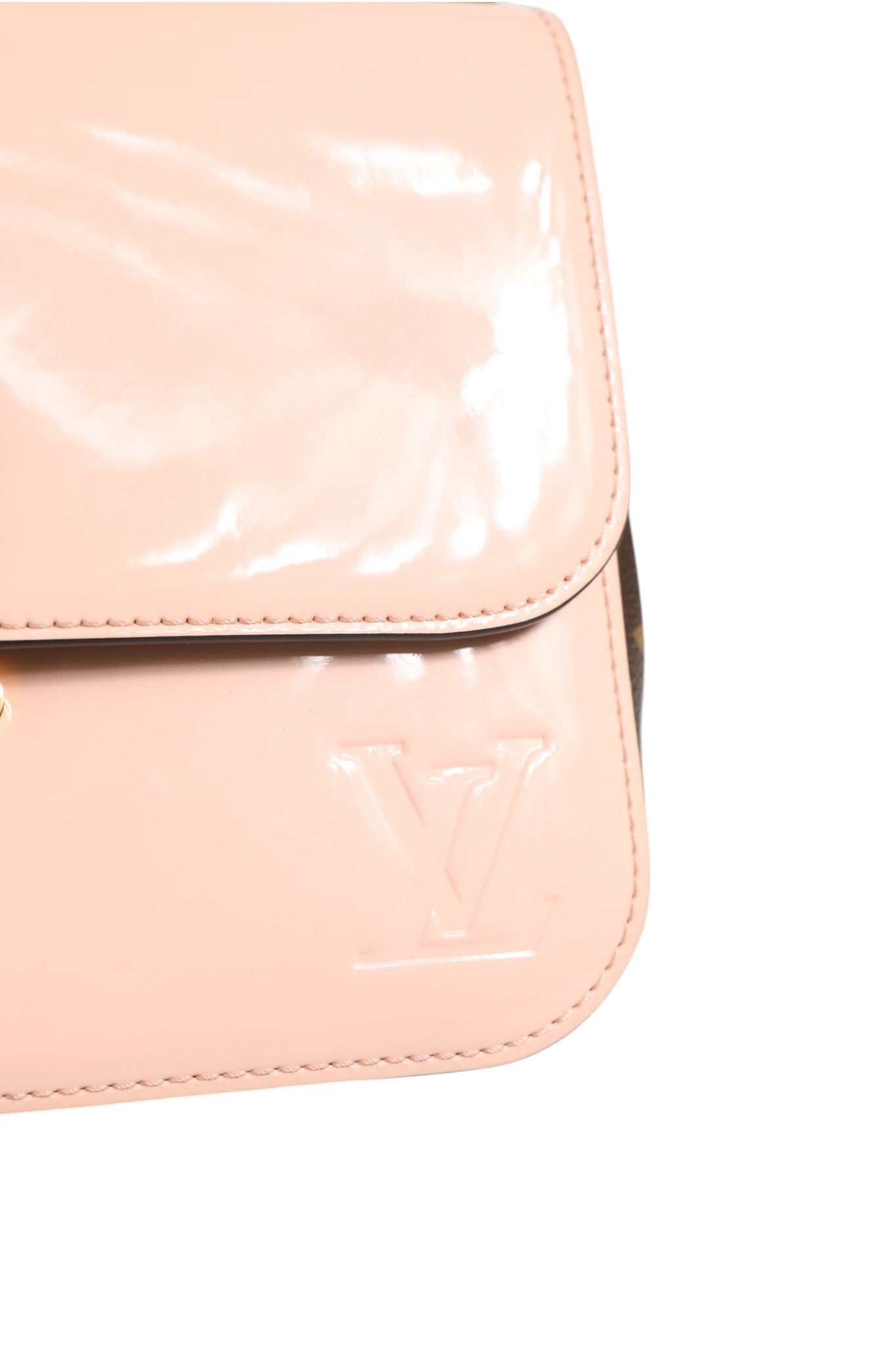 Louis Vuitton Pink Vernis and Monogram Canvas Cherrywood BB Shoulder Bag | Regal Royce
