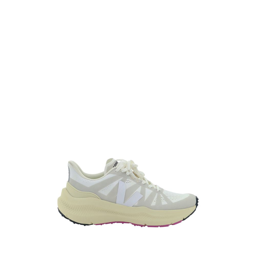 Veja White Polyester Athletic Sneakers | Regal Royce