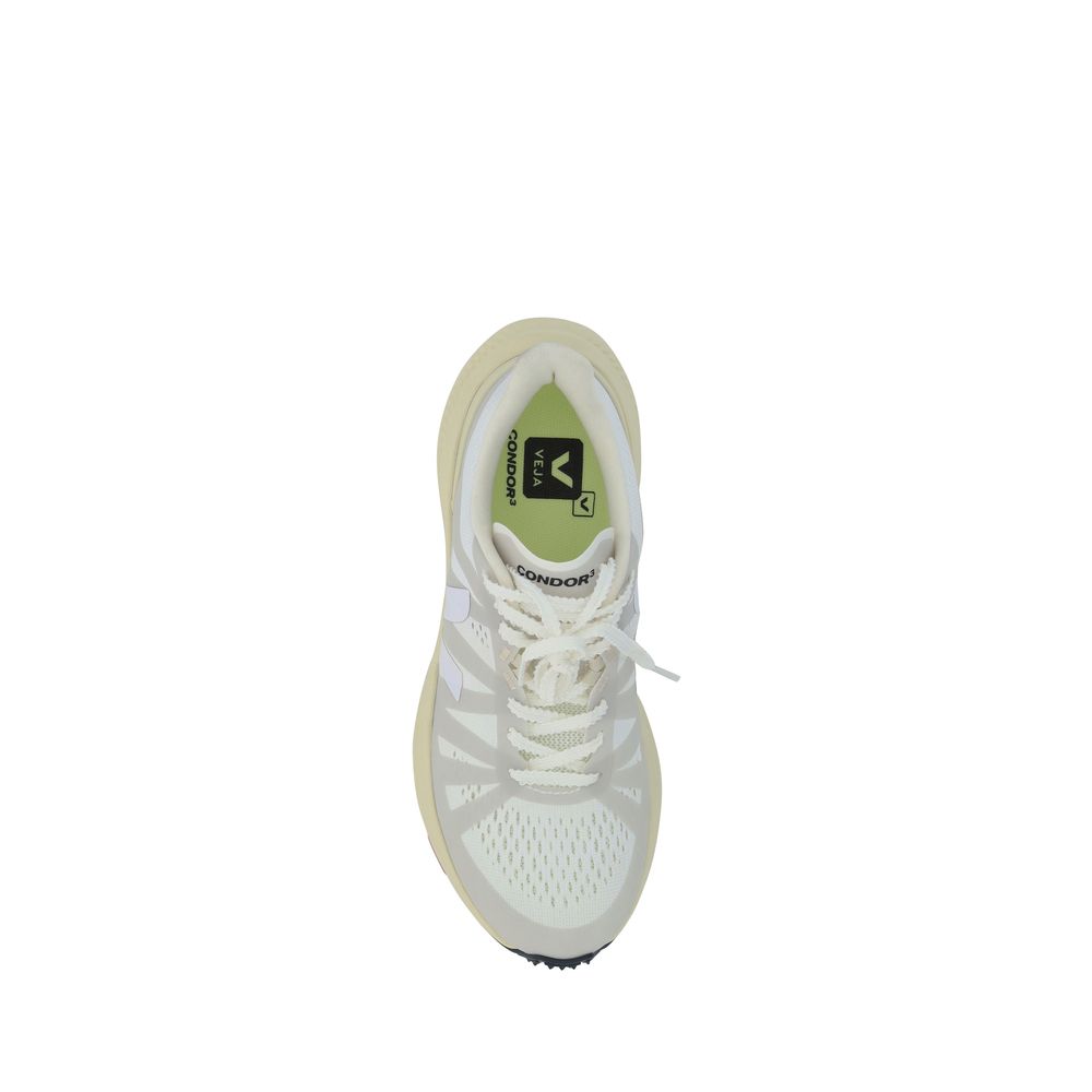 Veja White Polyester Athletic Sneakers | Regal Royce