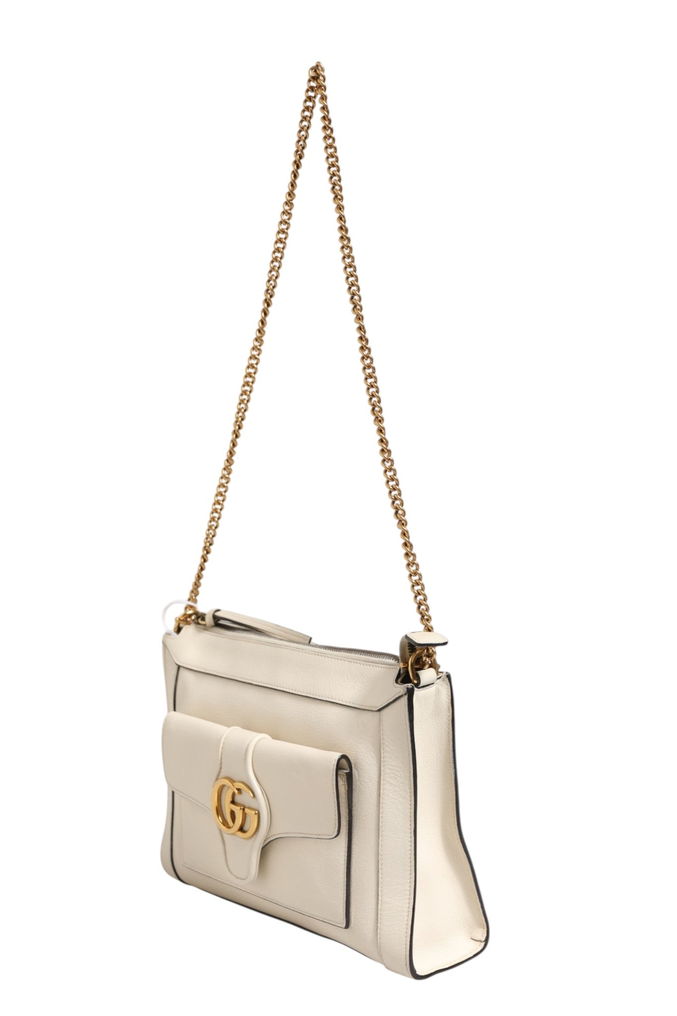 Gucci Arli Small Crossbody Bag White Leather | Regal Royce