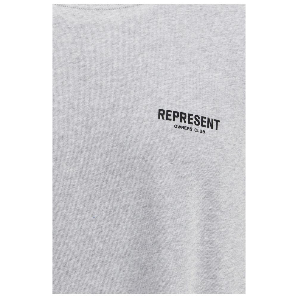 Represent Gray Cotton T-Shirt | Regal Royce