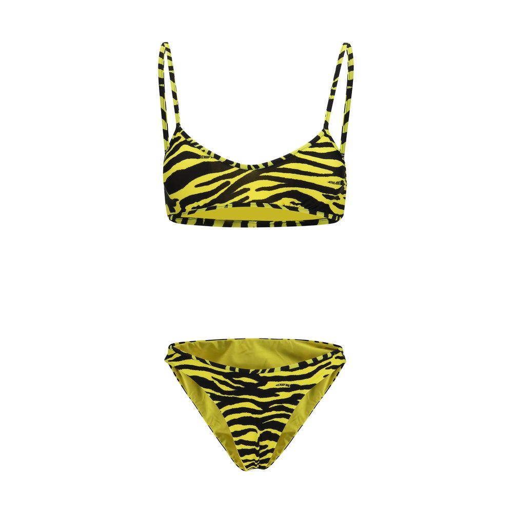 The Attico Bicolor Polyamide Bikini | Regal Royce