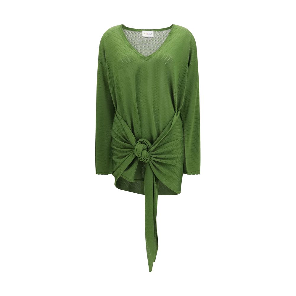 The Attico Bicolor Viscose Casual Dress | Regal Royce