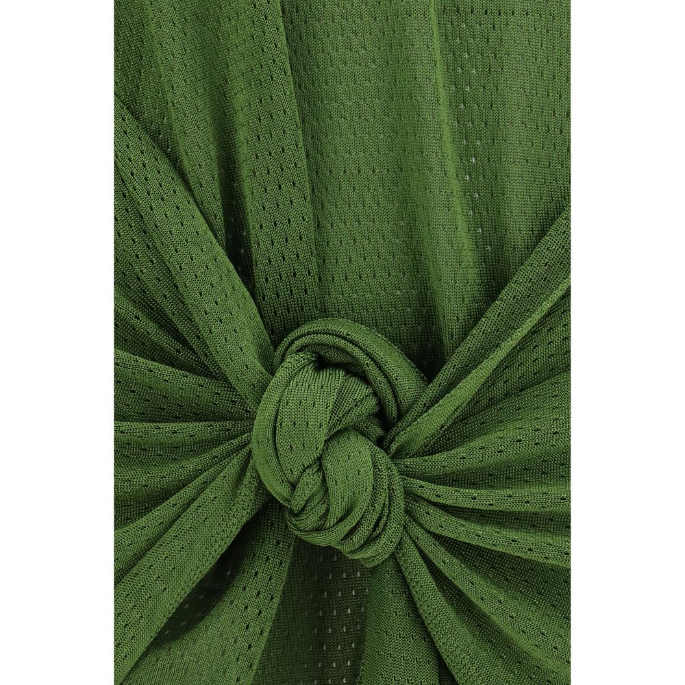 The Attico Bicolor Viscose Casual Dress | Regal Royce