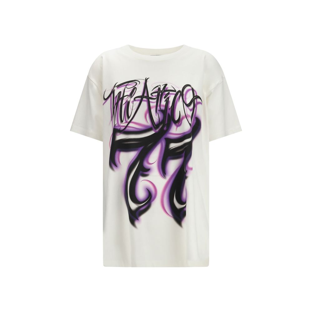 The Attico White Cotton T-Shirt | Regal Royce