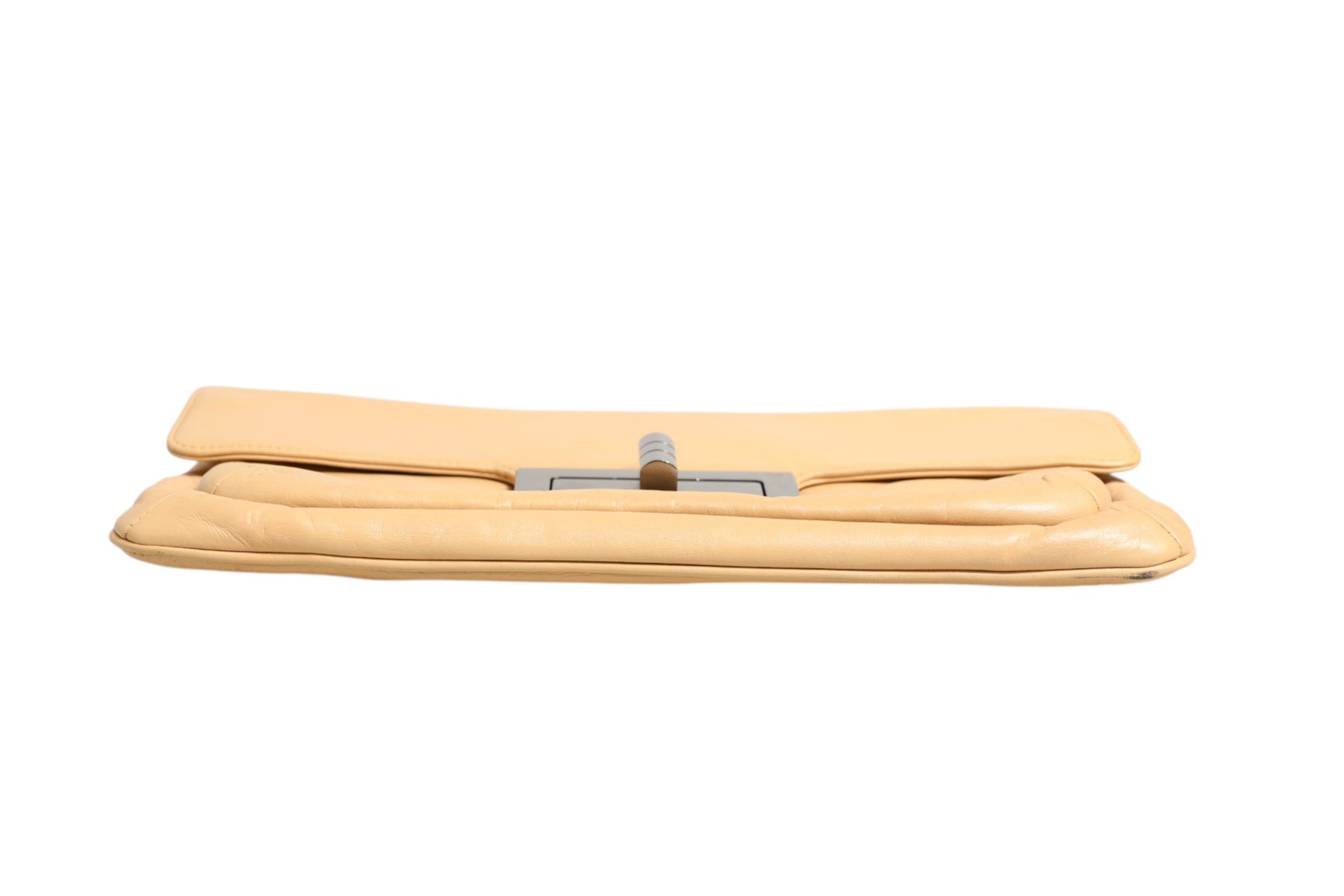 Chanel Beige Lambskin Giant Reissue Mademoiselle Lock Flap Bag | Regal Royce