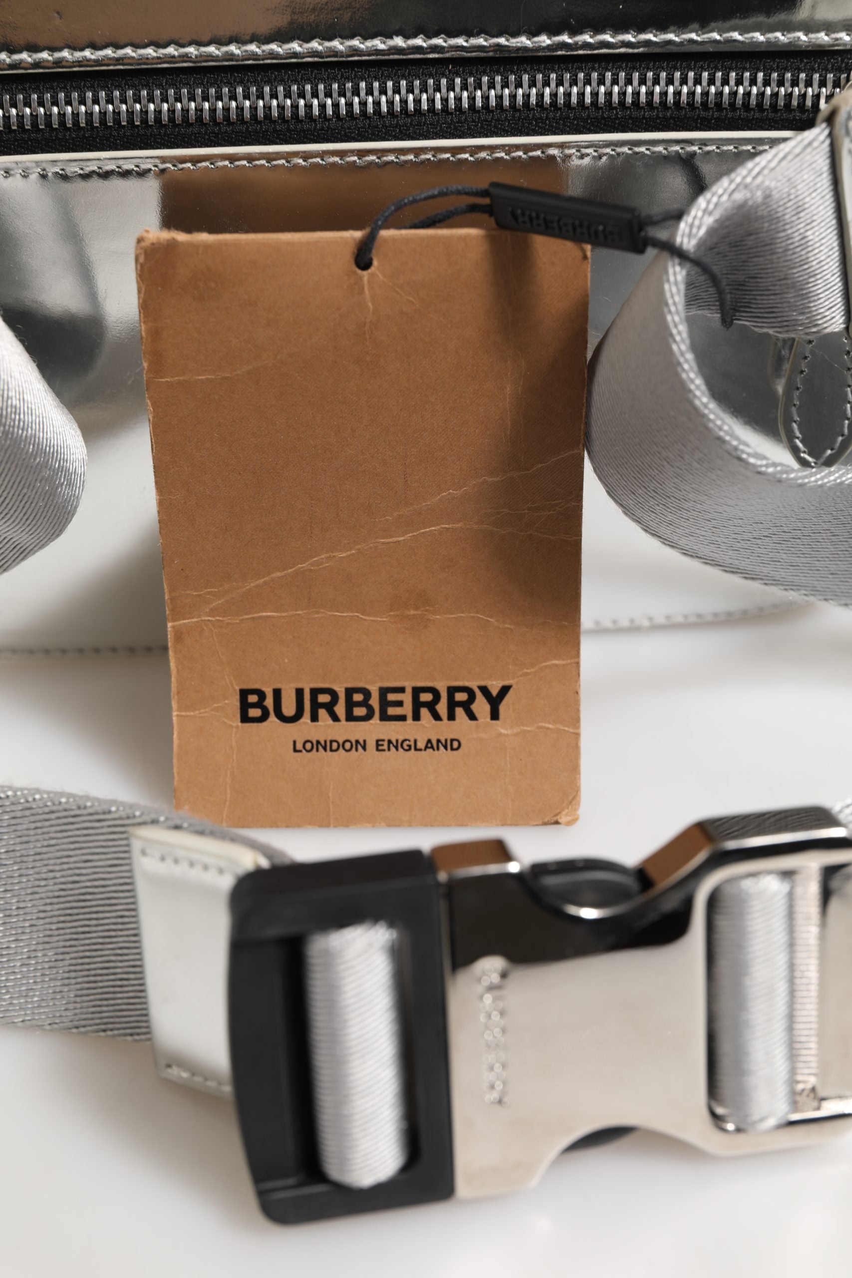Burberry Belt bag Silver in Synthetic | Regal Royce