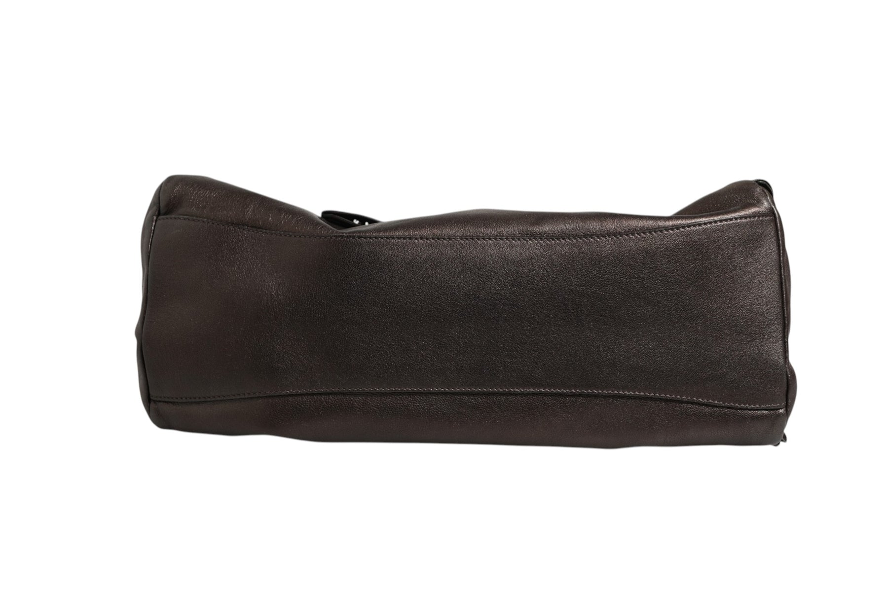 Prada Metallic Nappa Leather Ruffle Shoulder Bag | Regal Royce