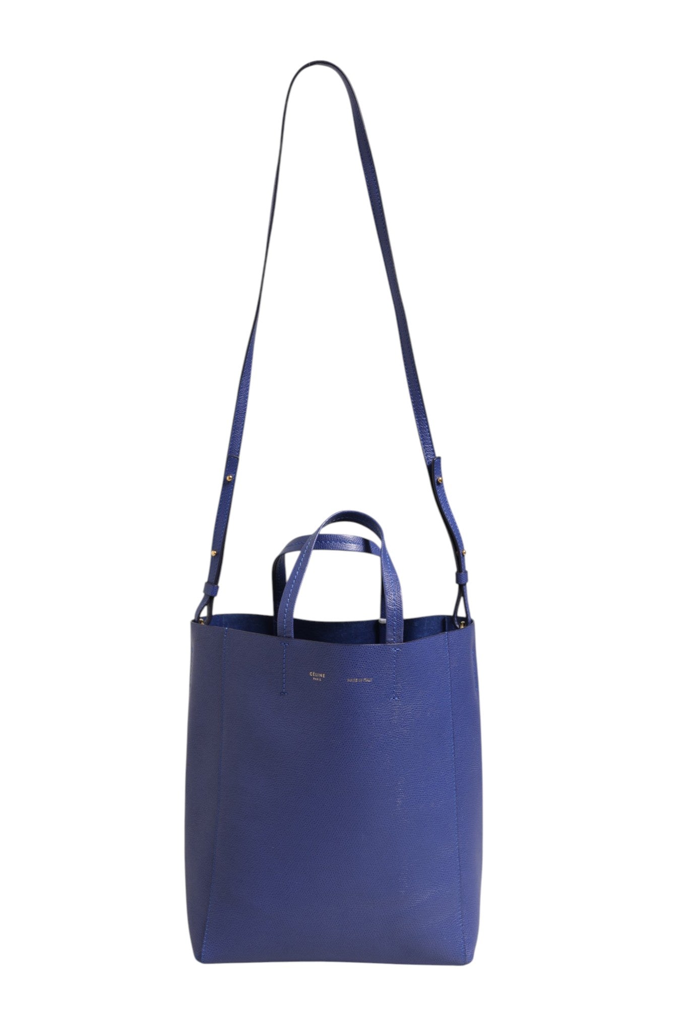 Celine Blue with Gold Tote Bag | Regal Royce