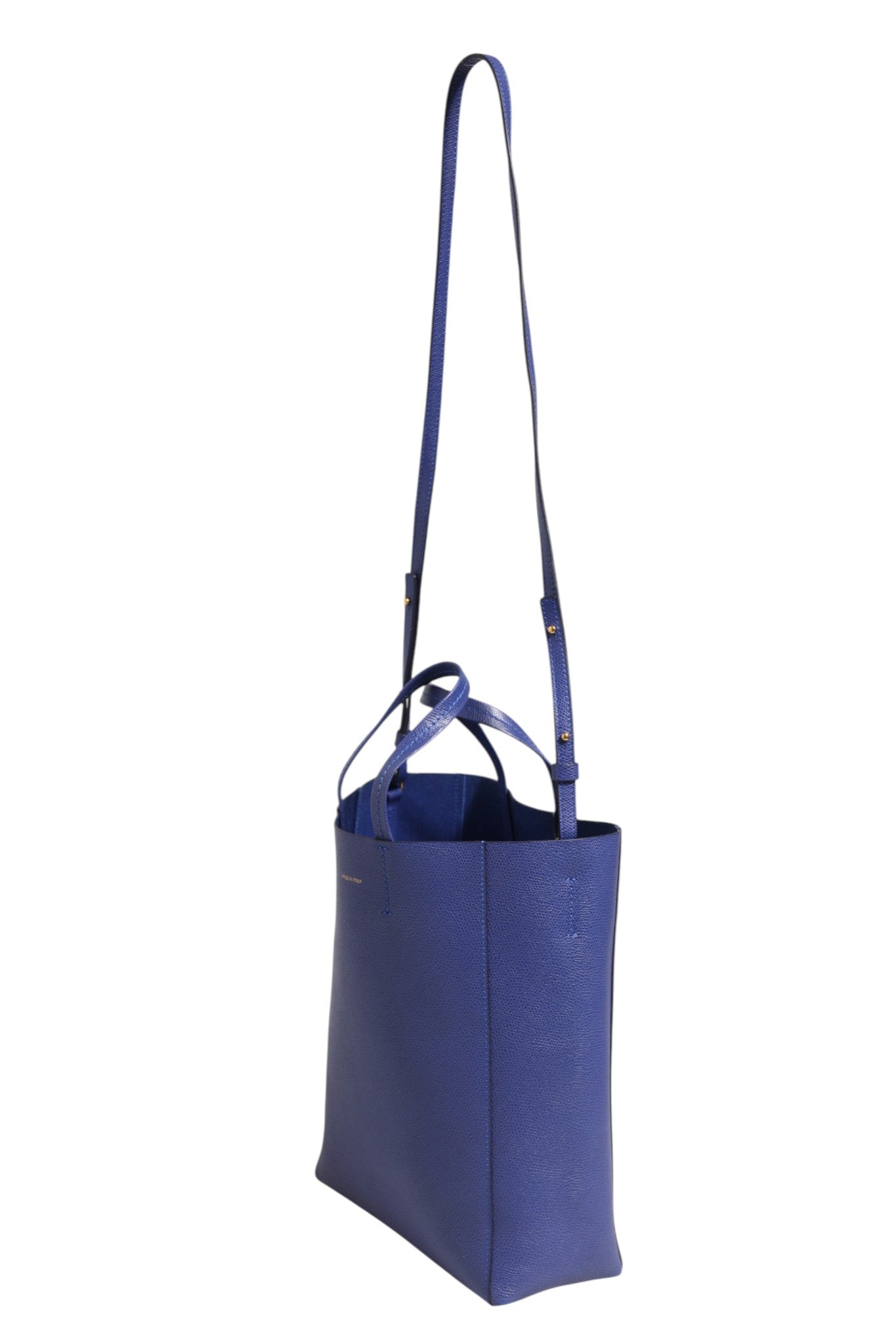 Celine Blue with Gold Tote Bag | Regal Royce