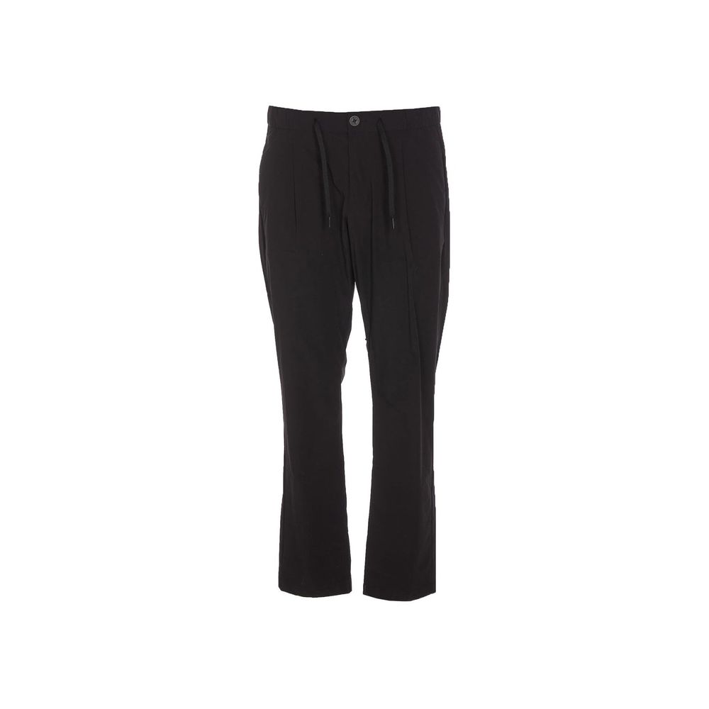 Herno Black Elastane Athletic Pants | Regal Royce