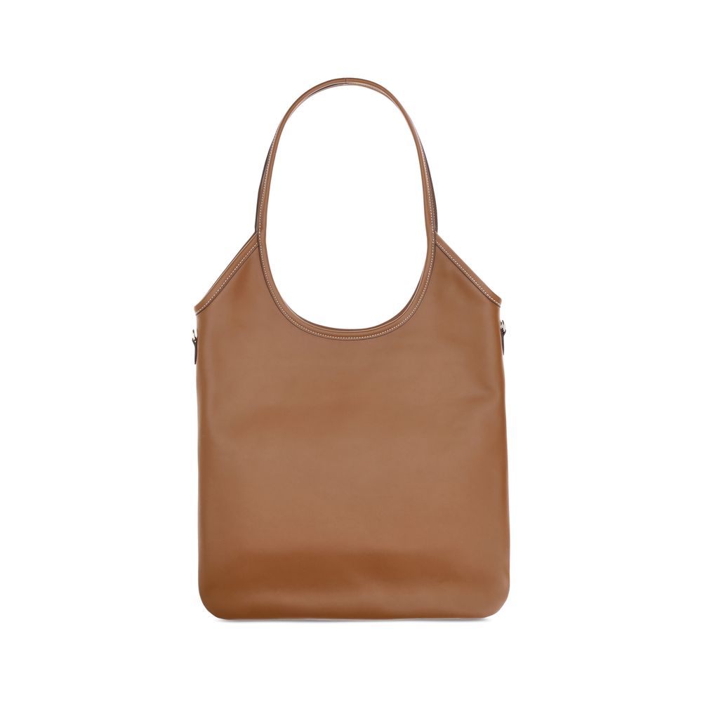 Miu Miu Brown Calf Leather Bos Taurus Shoulder Bag | Regal Royce