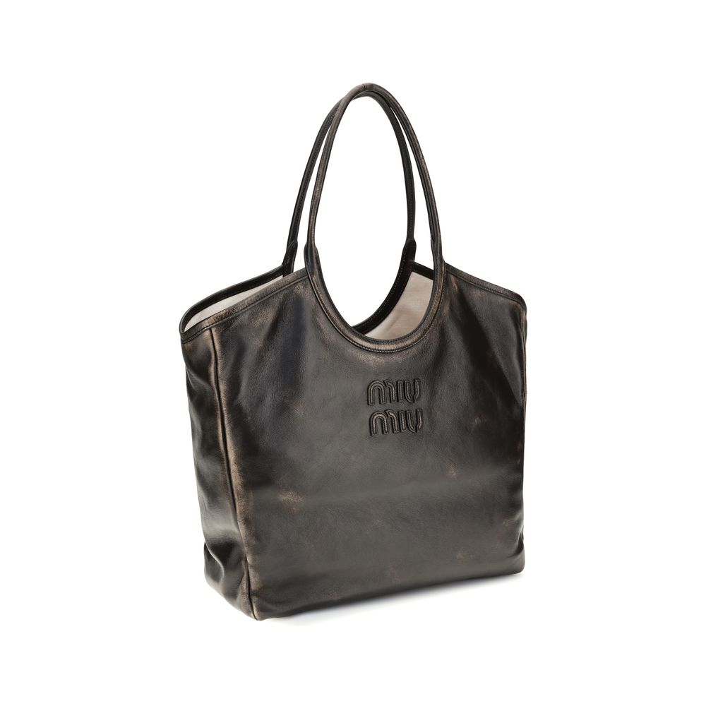 Miu Miu Brown Calf Leather Bos Taurus Shoulder Bag | Regal Royce
