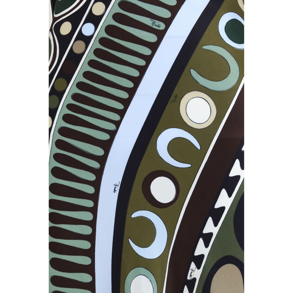 Emilio Pucci Multicolor Silk Long Dress | Regal Royce