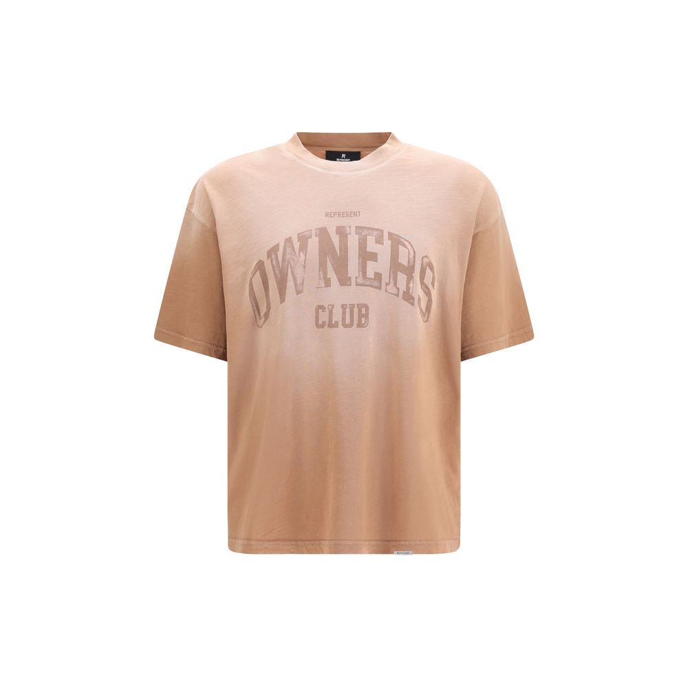 Represent Brown Cotton T-Shirt | Regal Royce