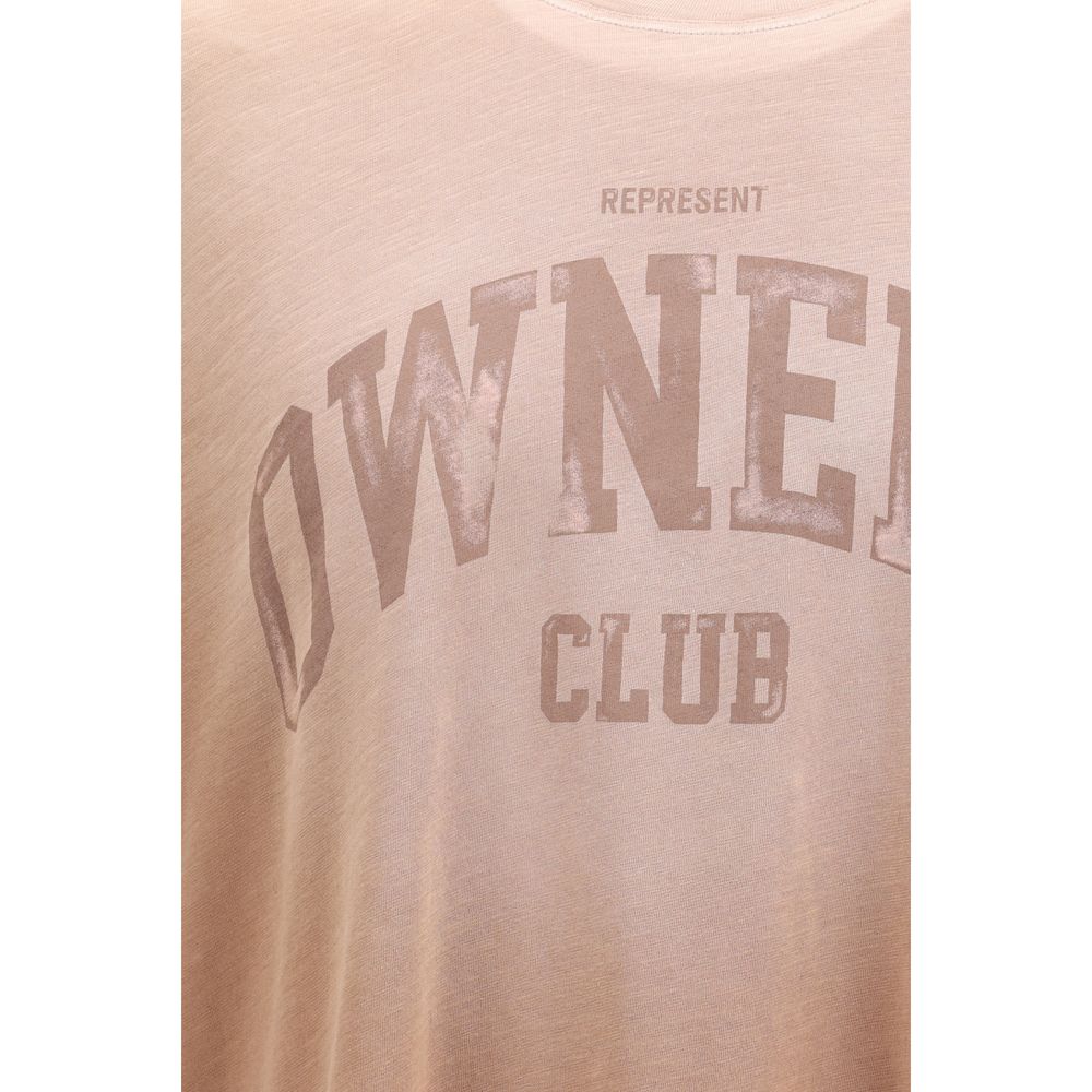 Represent Brown Cotton T-Shirt | Regal Royce