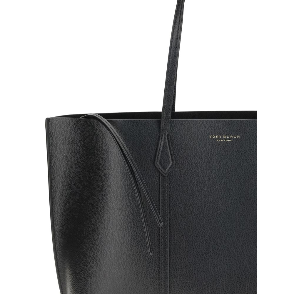 Tory Burch Black Calf Leather Bos Taurus Handbag | Regal Royce