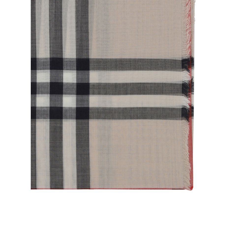 Burberry Beige Wool Oves Aries Scarf | Regal Royce