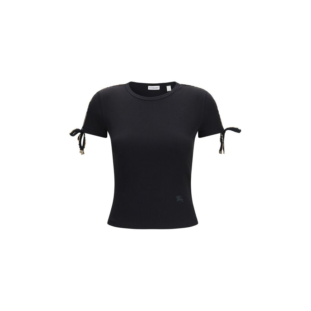 Burberry Black Cotton T-Shirt | Regal Royce