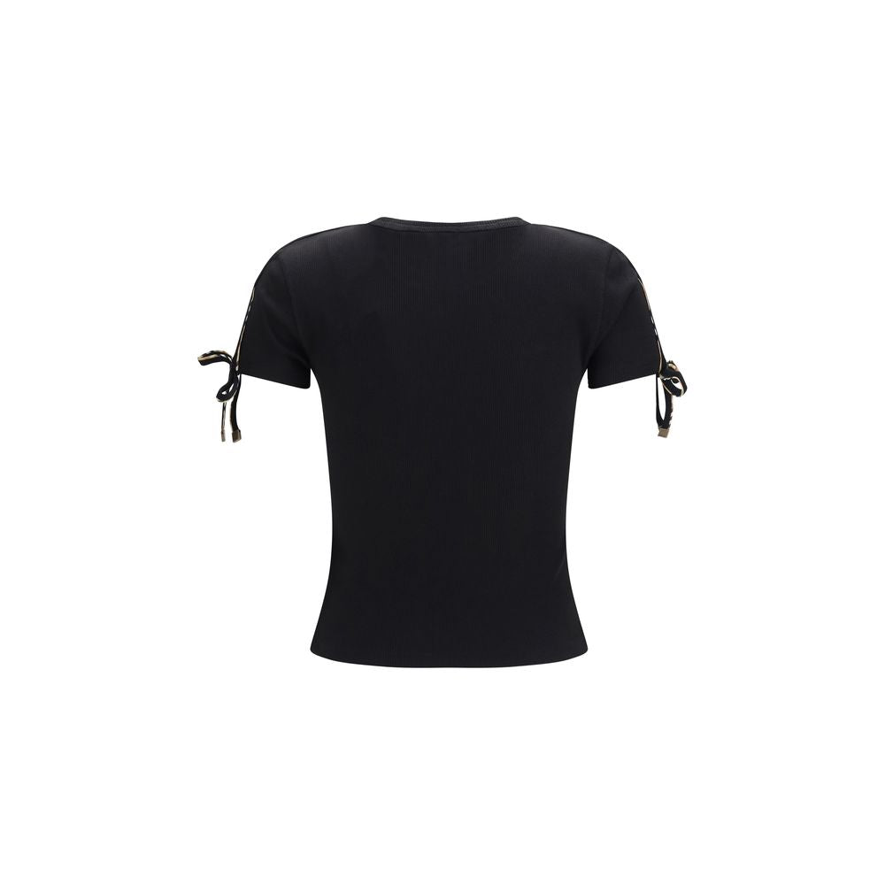 Burberry Black Cotton T-Shirt | Regal Royce
