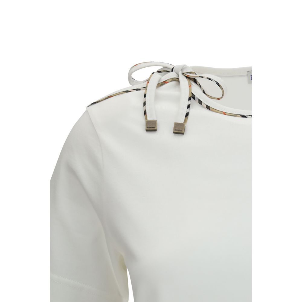 Burberry White Cotton T-Shirt | Regal Royce