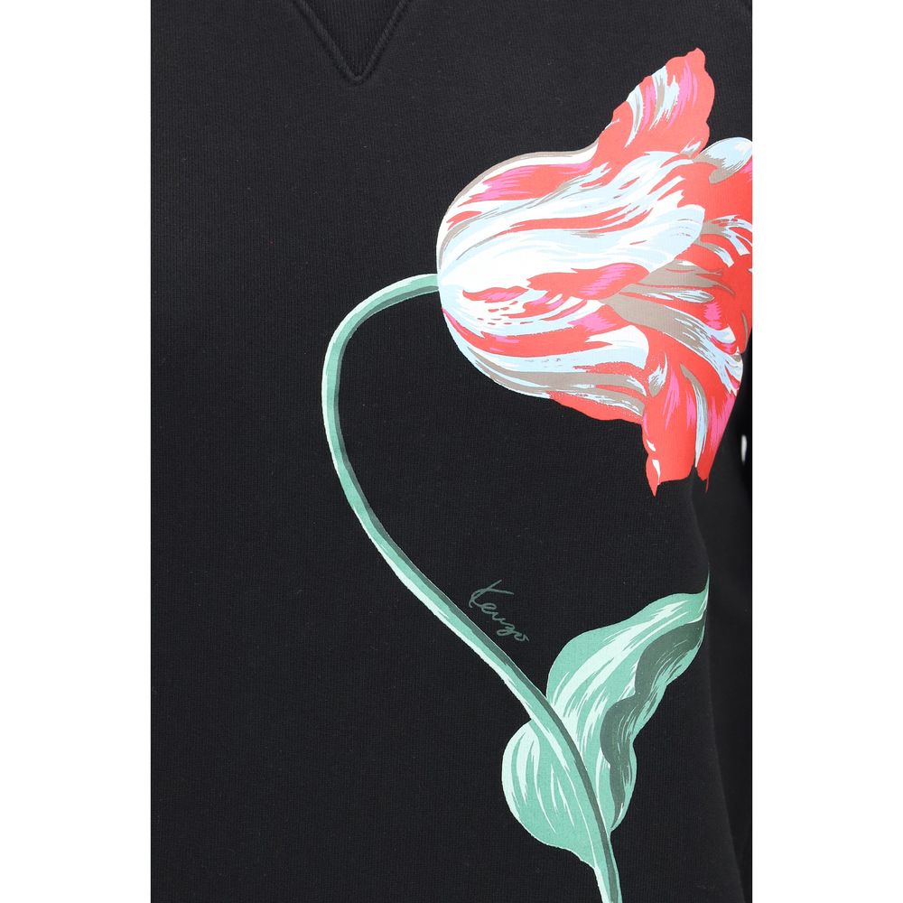 Kenzo Black Cotton Sweatshirt | Regal Royce
