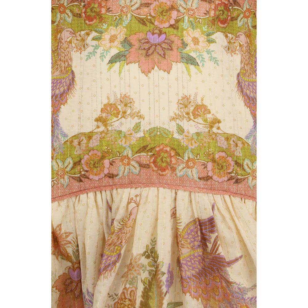Zimmermann Multicolor Cotton Casual Dress | Regal Royce