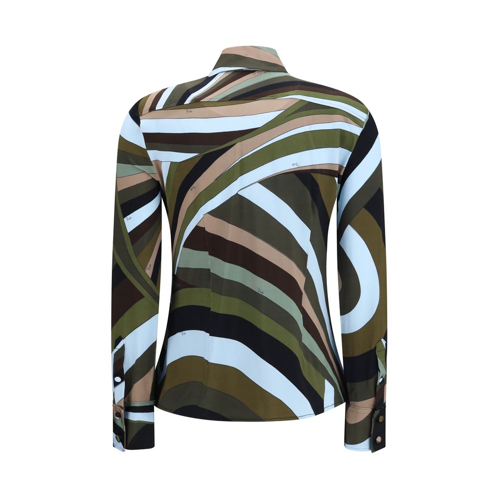 Emilio Pucci Multicolor Viscose Shirt | Regal Royce