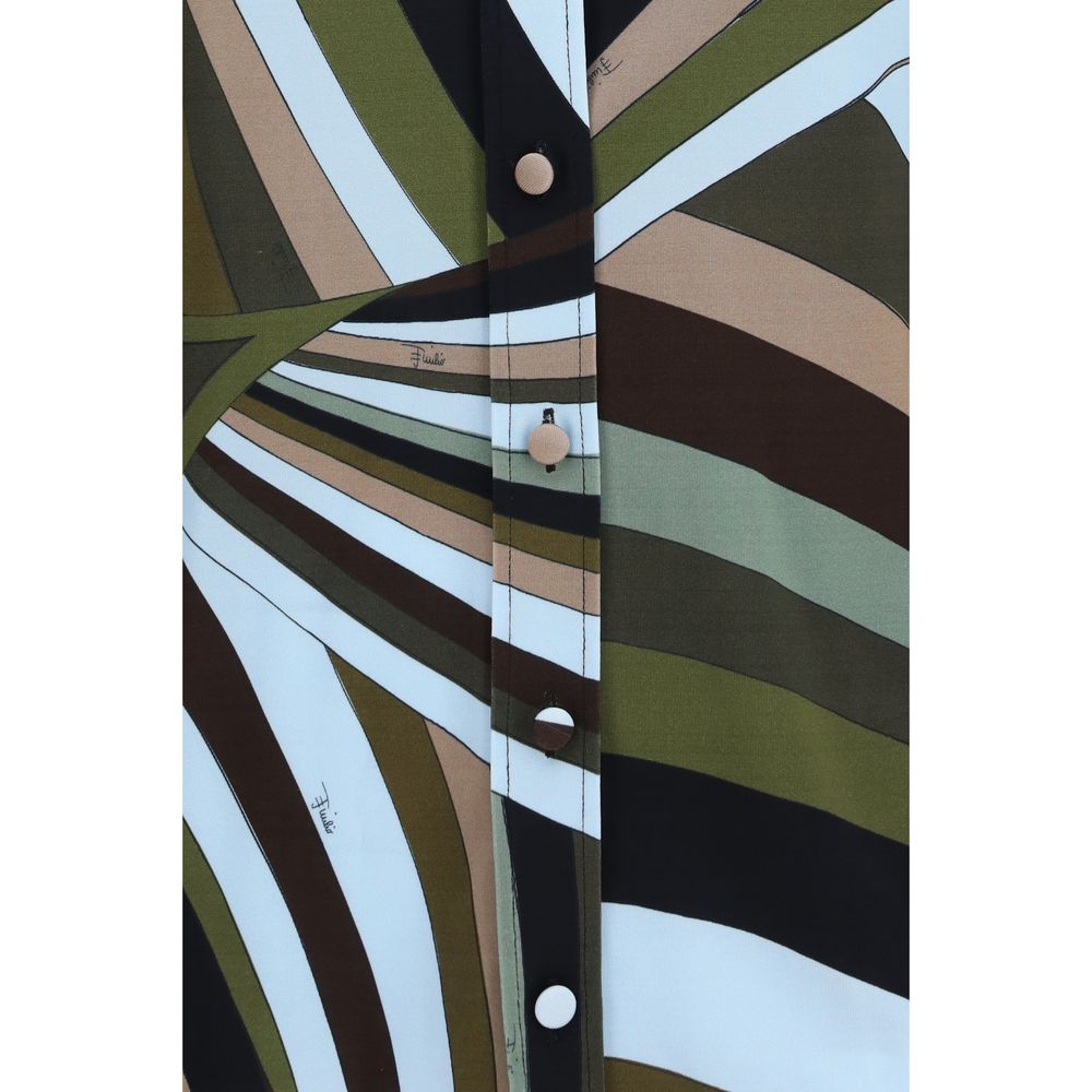 Emilio Pucci Multicolor Viscose Shirt | Regal Royce