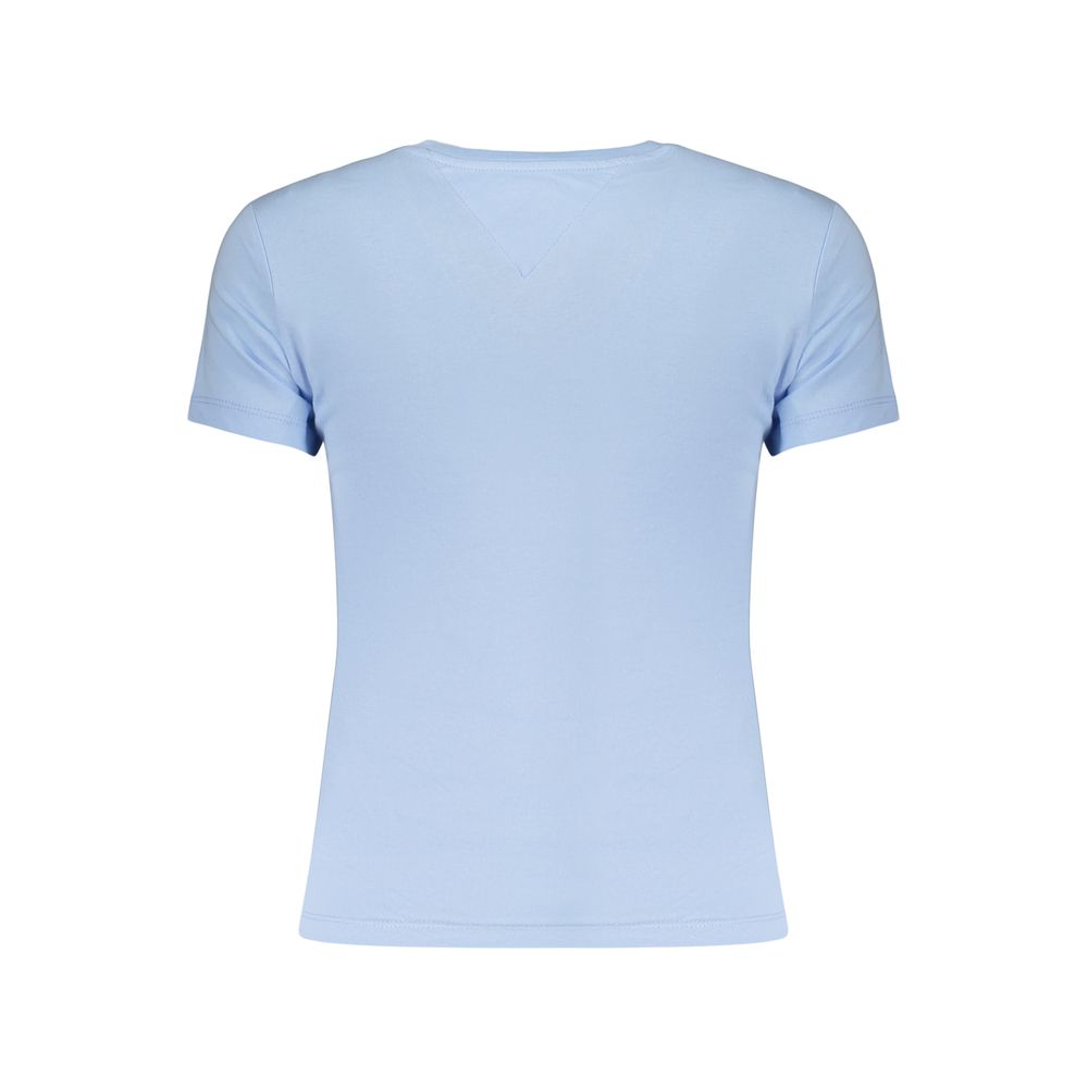 Tommy Hilfiger Azzurro Cotton Women's T-Shirt | Regal Royce