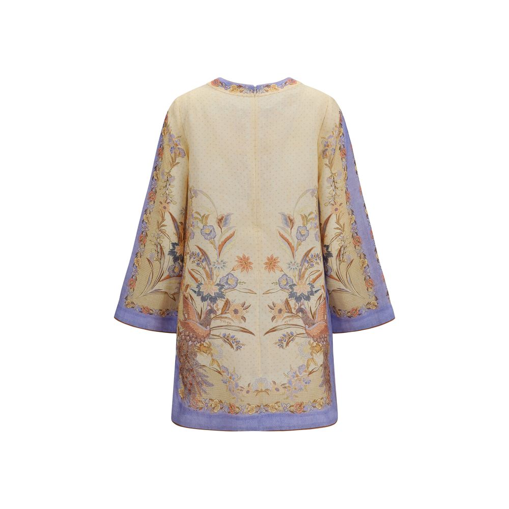 Zimmermann Multicolor Linen Casual Dress | Regal Royce