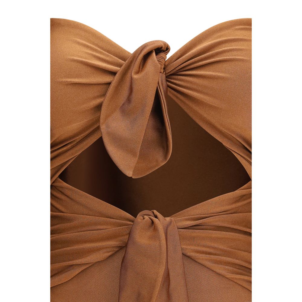 Zimmermann Beige Polyamide One-Piece Swimsuit | Regal Royce