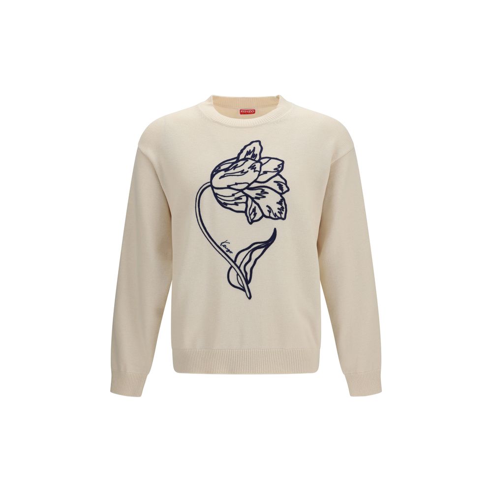 Kenzo Beige Cotton Sweatshirt | Regal Royce
