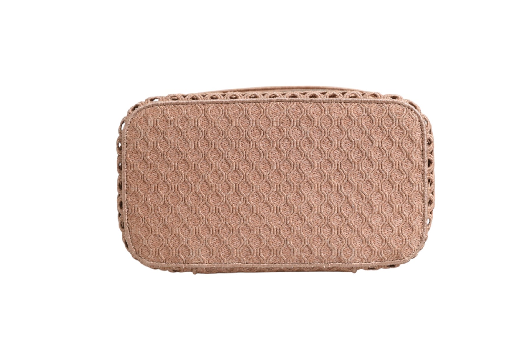 Christian Dior Mesh Embroidered Dior travel Vanity Case | Regal Royce
