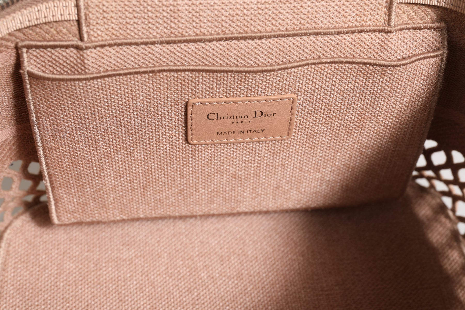 Christian Dior Mesh Embroidered Dior travel Vanity Case | Regal Royce