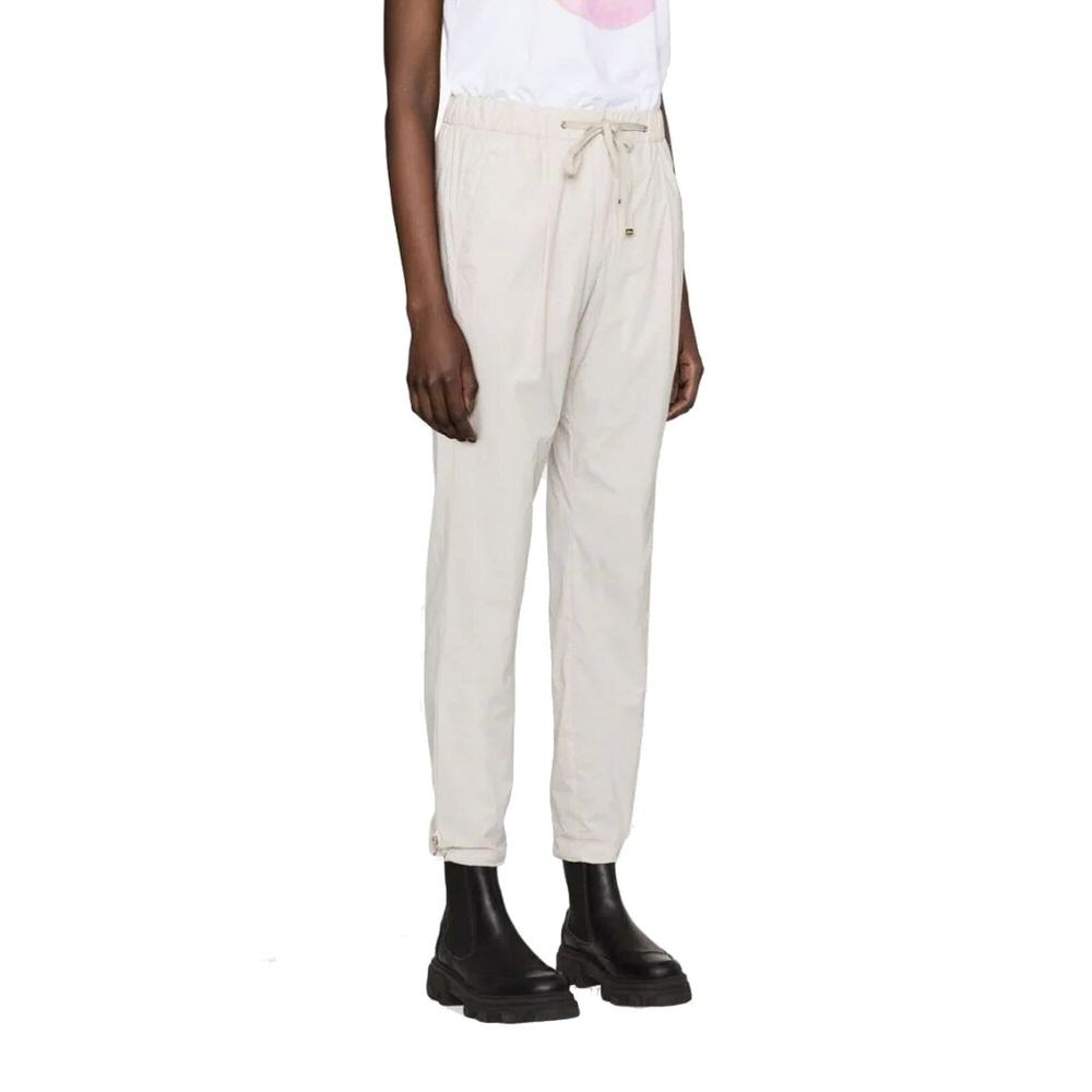Herno Gray Elastane Casual Pants | Regal Royce