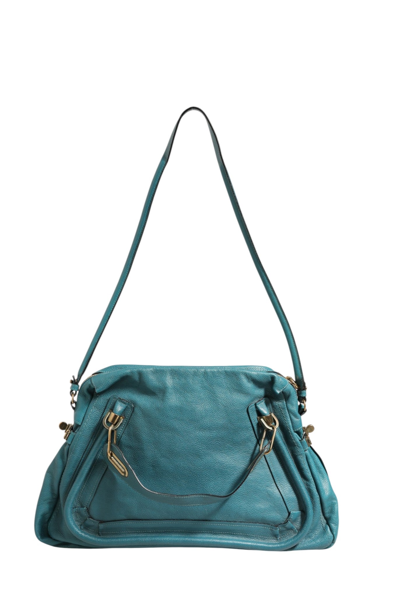 Chloé Paraty Bag in Aquamarine Leather | Regal Royce
