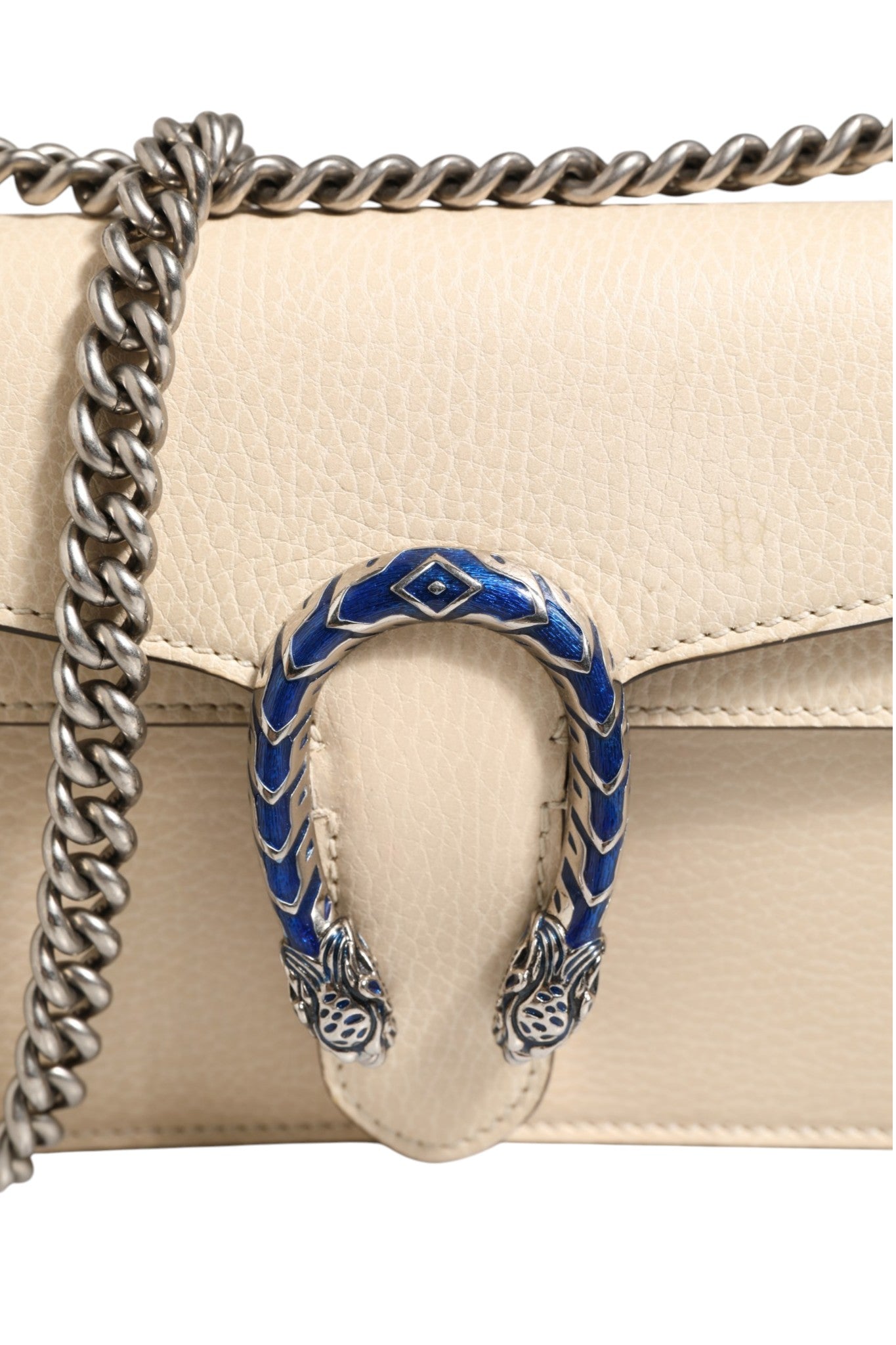 Gucci Dionysus White Leather Handbag | Regal Royce