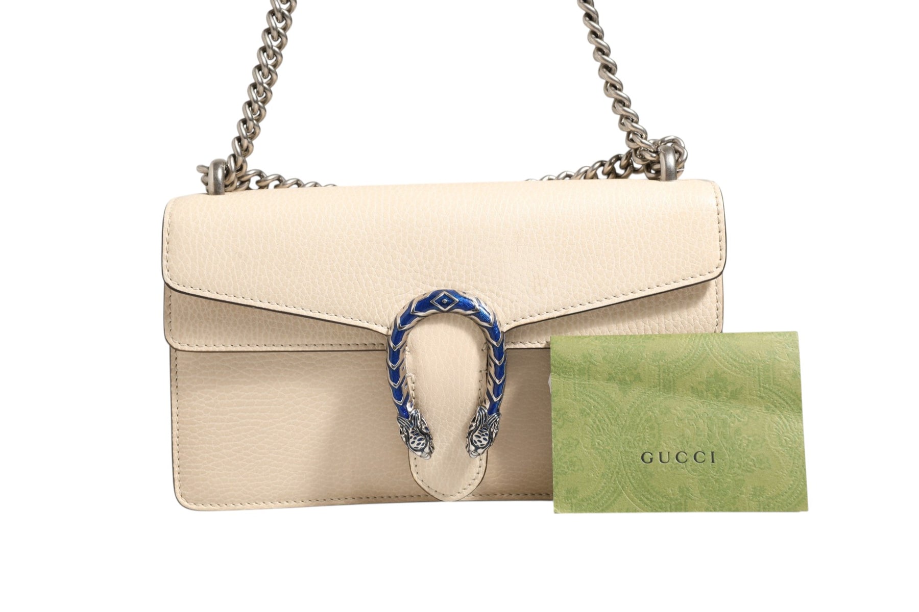 Gucci Dionysus White Leather Handbag | Regal Royce